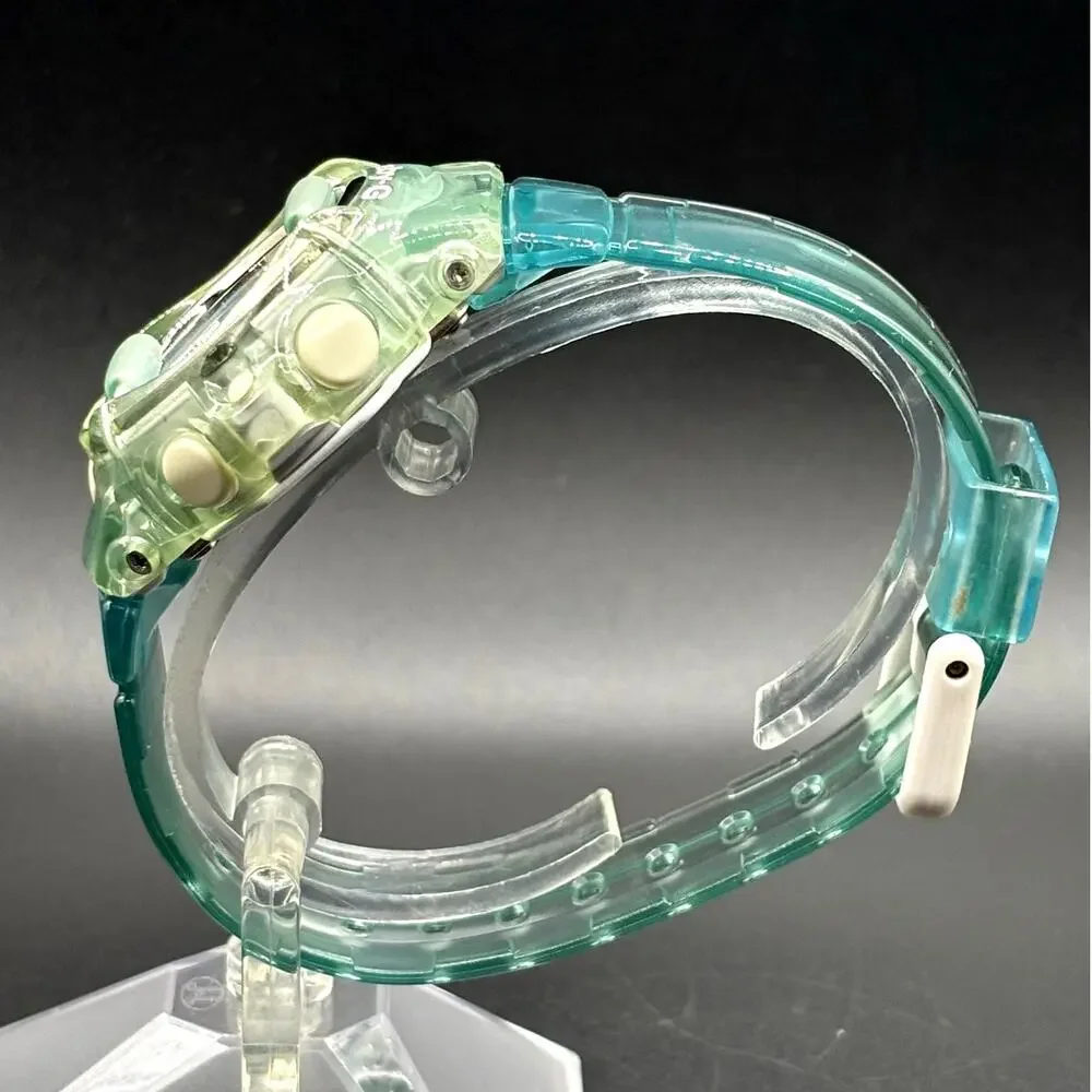 Casio Baby-G BG169R Turquoise Clear Digital Shock Resistant 200M Women’s Watch